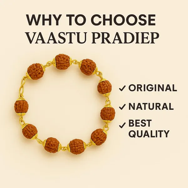 Original_Natural_5_Mukhi_Rudraksha_Bracelet_With_Golden_Caps_Certified_Spiritual_Healing_Wristwear_For_Men_Women_Energized_For_Meditation_Protection_Positive_Energy