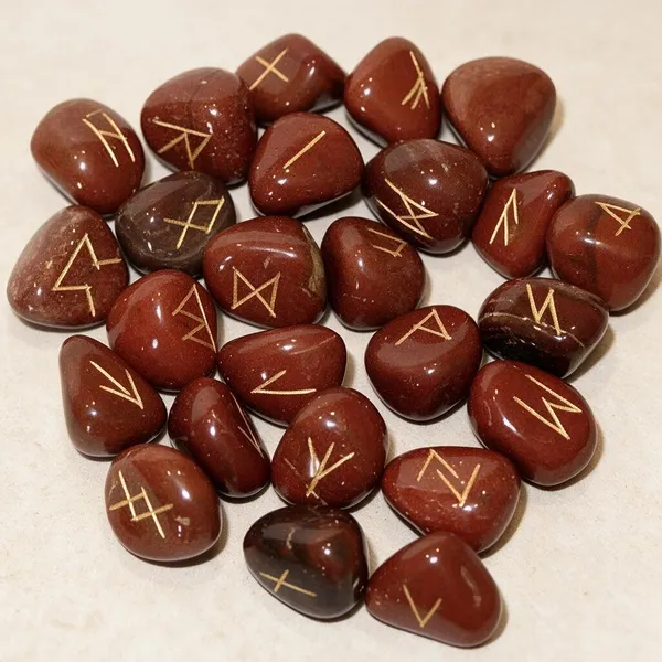 Vaastu_Pradiep_Natural_Red_Pebbles_Rune_Stone_Set_25_Pcs_Red_Rune_Stone_Set
