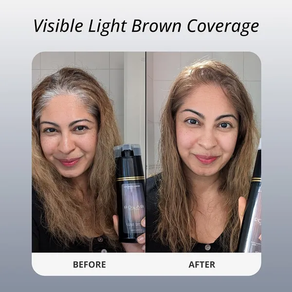 Polar_Haircare_-_Dye_Shampoo_for_Gray_Hair_for_Women_&_Men_Light_Brown_for_Gray_Hair_-_Natural_Semi_Permanent_Light_Brown_Color_Shampoo_Kit_-_Vegan_Coloring_for_Grays,_Skin-Safe_Gentle_Dye_200_ML