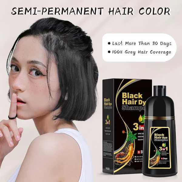 Dye_Emperor_Black_Hair_Dye_Shampoo_for_Gray_Hair_Coverage_Semi_Permanent_Hair_Color_for_Women_and_Men,_Herbal_Ingredients_3_in_1_Shampoo_/180ml/Natural_Ingredients_NO_PPD_Shampoo_Hair_Colour_-_Black_Natural_Extracts_Colours_Hair_in_10_Minutes