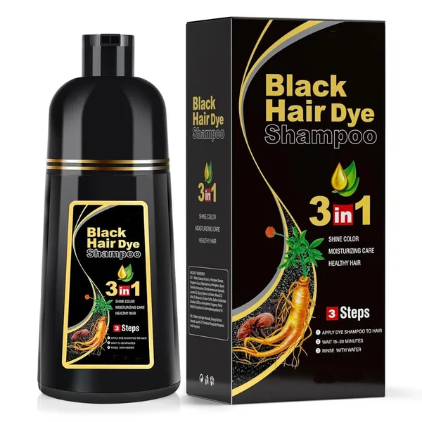 Dye_Emperor_Black_Hair_Dye_Shampoo_for_Gray_Hair_Coverage_Semi_Permanent_Hair_Color_for_Women_and_Men,_Herbal_Ingredients_3_in_1_Shampoo_/180ml/Natural_Ingredients_NO_PPD_Shampoo_Hair_Colour_-_Black_Natural_Extracts_Colours_Hair_in_10_Minutes