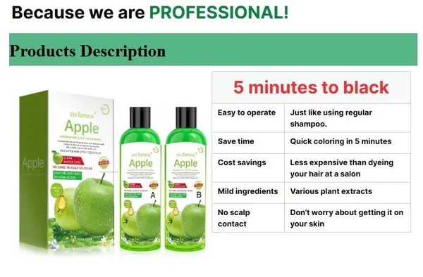 DYE_EMPEROR_Apple_Natural_Black_Hair_Shampoo_Fruit_Vinegar_Hair_Dye_Color_For_Both_Men_Women_Ammonia_Free_Color_Gel_Hair_Black_Gel_200_Ml_Original_Beaute_Black_Cover_Gray_Hair_Gel
