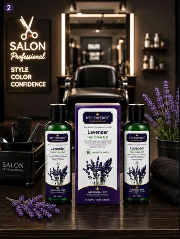 DYE_EMPEROR_Lavender_Hair_Color_Gel_for_Men_&_Women,_200_ml