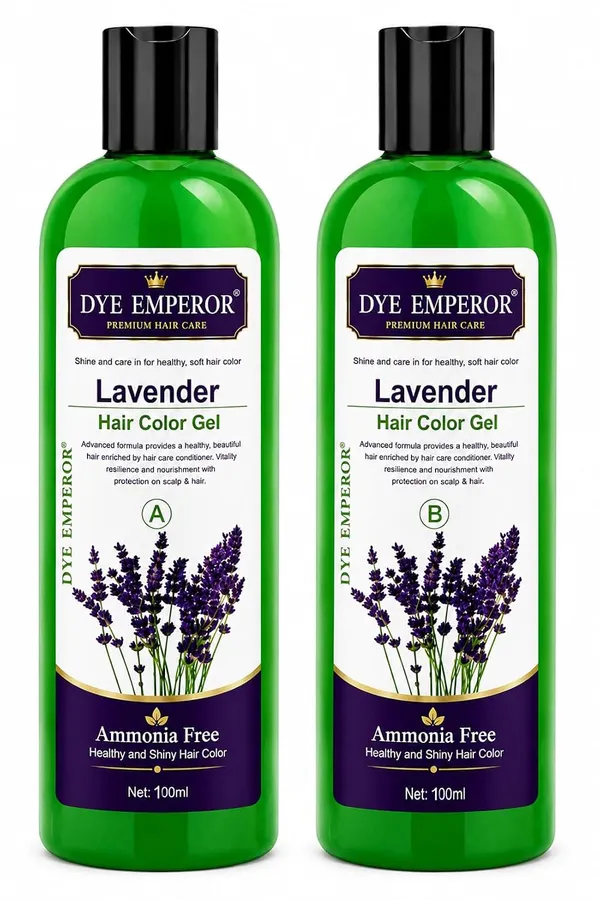 DYE_EMPEROR_Lavender_Hair_Color_Gel_for_Men_&_Women,_200_ml