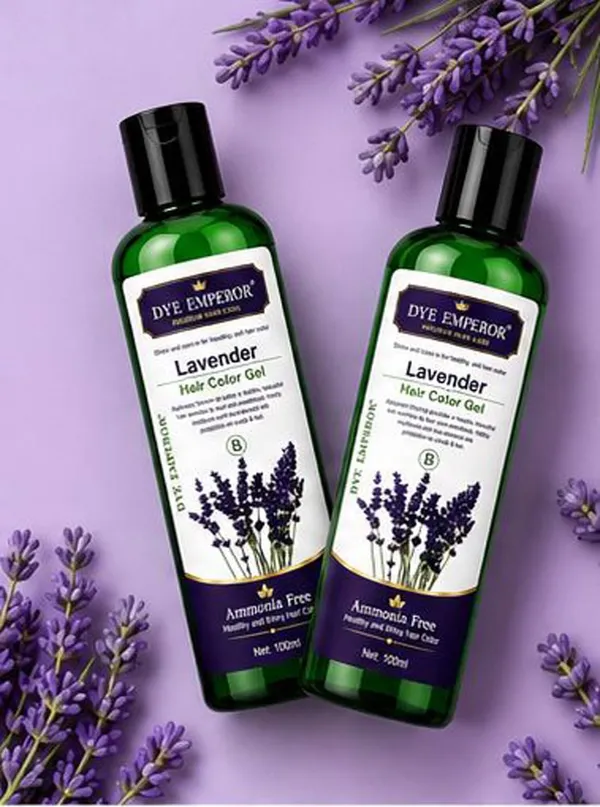 DYE_EMPEROR_Lavender_Hair_Color_Gel_for_Men_&_Women,_200_ml
