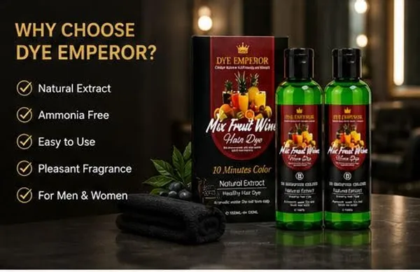 DYE_EMPEROR_Mix_Fruit_Wine_Fruit_Vinegar_Gel_Hair_Color_Natural_Black_|_Ammonia_Free_Hair_Colour_Gel_for_Men_&_Women_|_Long_Lasting_Grey_Hair_Coverage_|_Easy_to_Use_Hair_Color_|_Natural_Looking_Black_Hair_200ml
