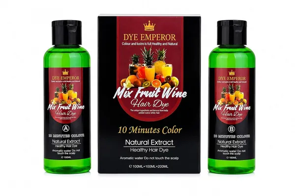 DYE_EMPEROR_Mix_Fruit_Wine_Fruit_Vinegar_Gel_Hair_Color_Natural_Black_|_Ammonia_Free_Hair_Colour_Gel_for_Men_&_Women_|_Long_Lasting_Grey_Hair_Coverage_|_Easy_to_Use_Hair_Color_|_Natural_Looking_Black_Hair_200ml