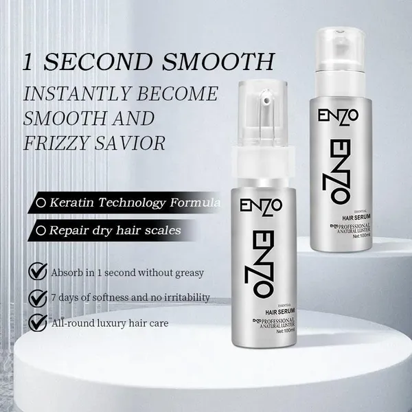Enzo_Hair_Serum_with_Keratin_&_Collagen_|_Professional_Serum_for_Frizzy,_Dry_&_Damaged_Hair_|_Smooth,_Shiny_&_Strong_Hair_100ml_Hair_Serum_for_Dry_Hair_-_Pack_of_2