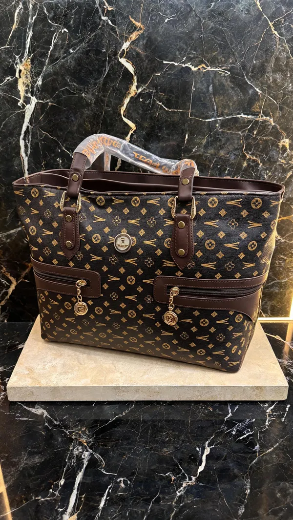 Brown_Patterned_Tote_Handbag_for_Women