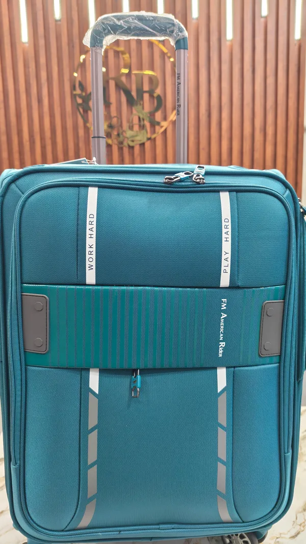 Teal_Polyester_Soft-Sided_Trolley_Suitcase_For_Travellers