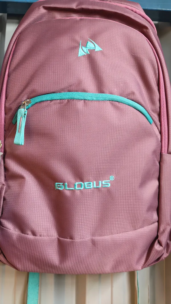 Pink_Textured_Backpack_for_Unisex