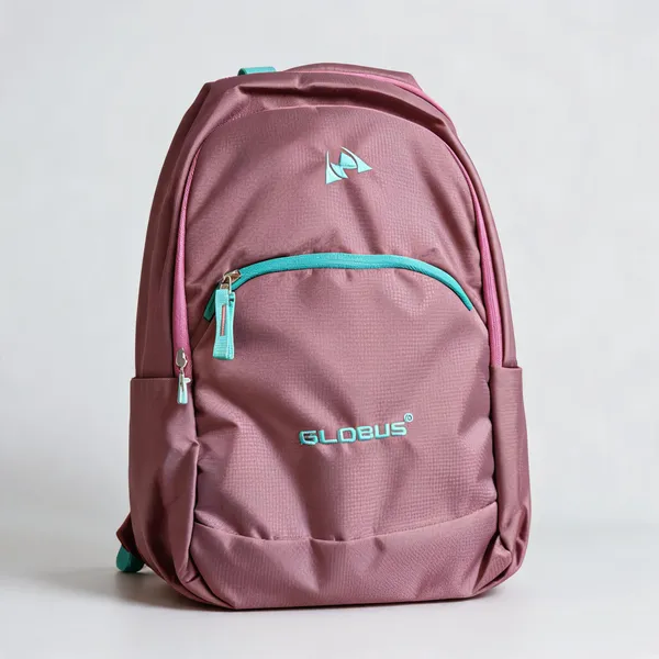 Pink_Textured_Backpack_for_Unisex