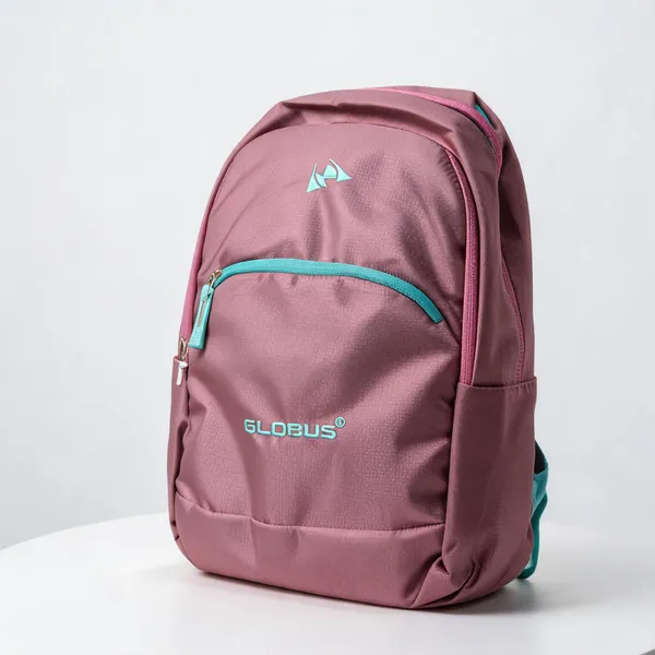 Pink_Textured_Backpack_for_Unisex