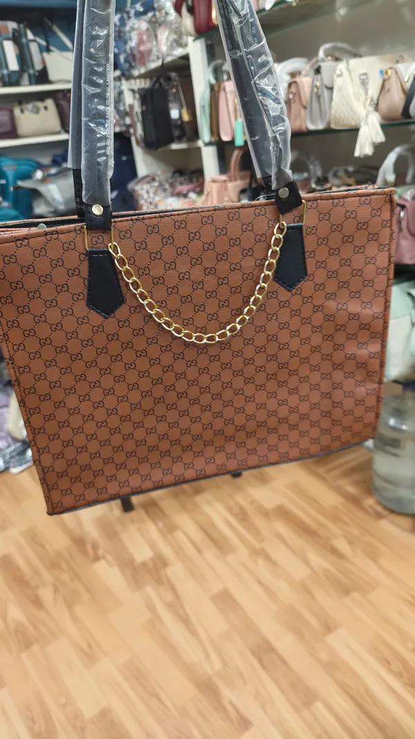 Brown_Printed_Tote_Handbag_for_Women