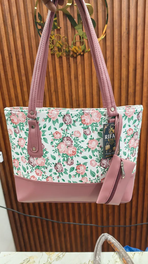 Pink_Floral_Print_Tote_Bag_for_Women
