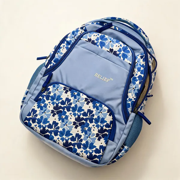 Blue_Floral_Print_Backpack_for_Everyday_Use