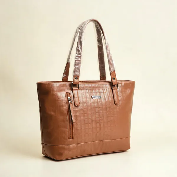 Brown_Faux_Leather_Tote_Handbag_for_Women