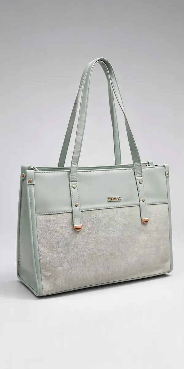 Mint_Green_Structured_Tote_Bag_for_Women
