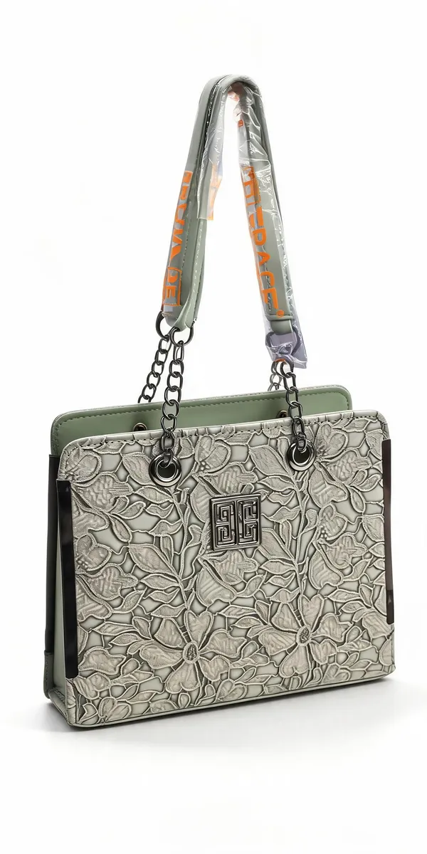 Grey_Textured_Floral_Tote_Bag_for_Women