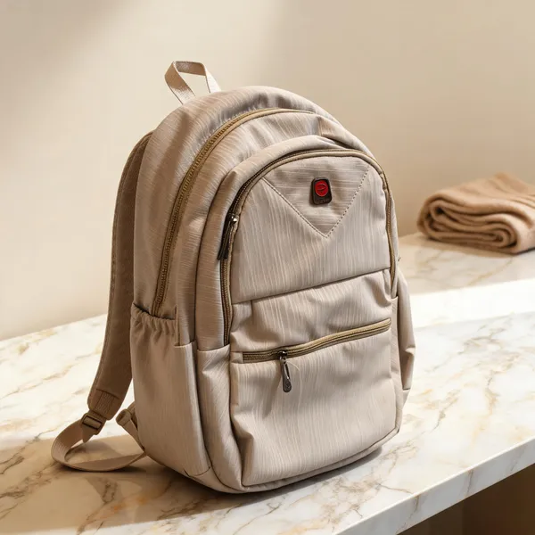 Beige_Textured_Casual_Backpack_for_Women