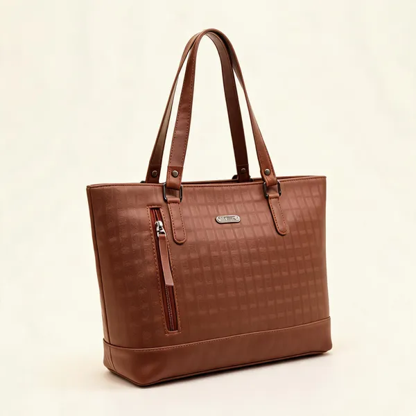 Brown_Faux_Leather_Tote_Handbag_for_Women