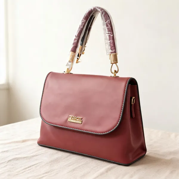 Pink_Faux_Leather_Structured_Handbag_for_Women
