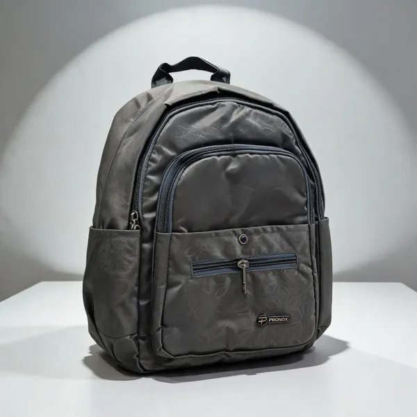 Grey_Casual_Backpack_for_Men_And_Women