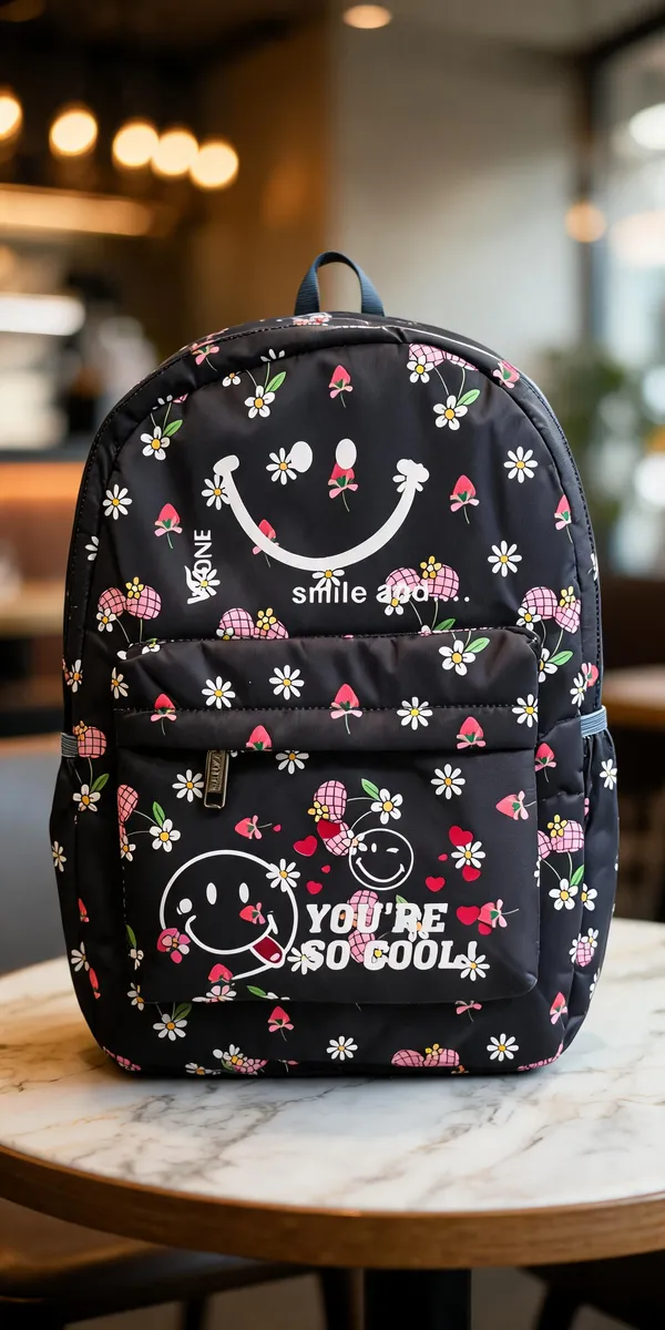 Black_Printed_Casual_Backpack_for_Unisex