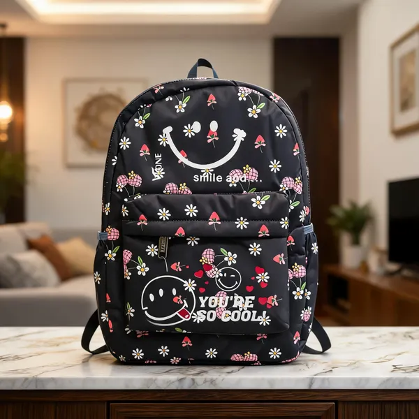 Black_Printed_Casual_Backpack_for_Unisex