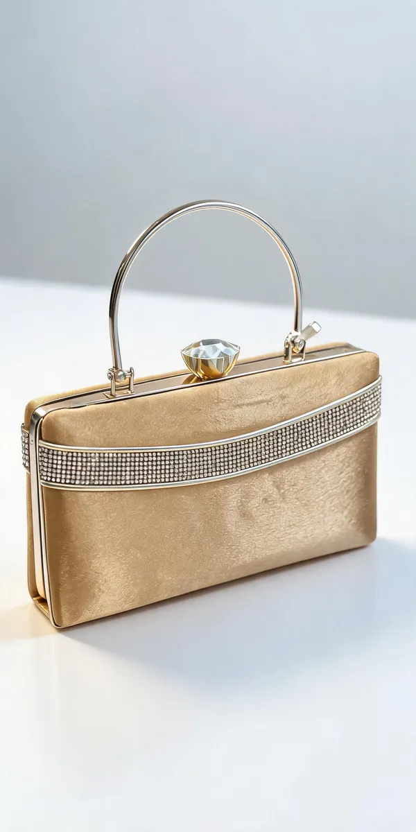 Gold_Textured_Crystal_Embellished_Clutch_Bag_for_Women