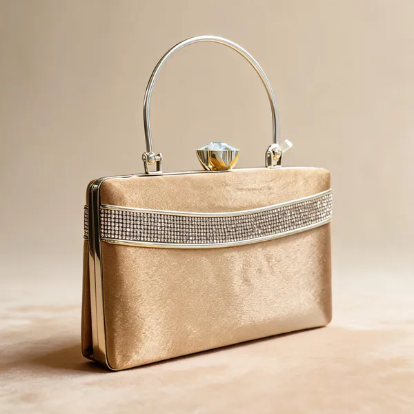 Gold_Textured_Crystal_Embellished_Clutch_Bag_for_Women