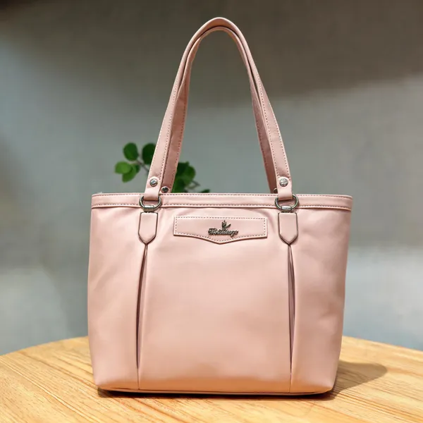Blush_Structured_Tote_Handbag_for_Women