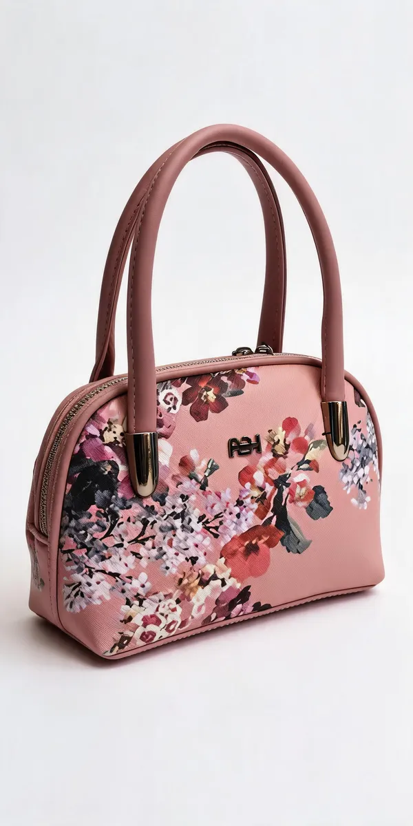 Pink_Floral_Print_Structured_Handbag_for_Women
