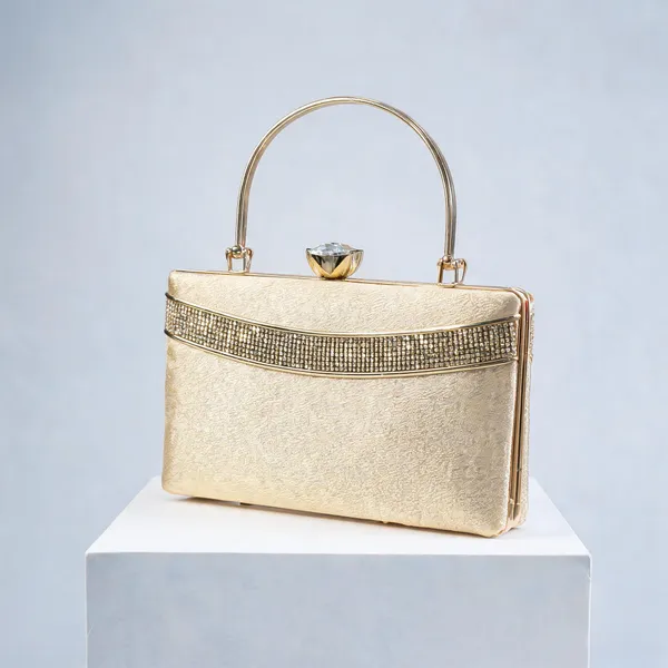 Gold_Textured_Hardcase_Clutch_Handbag_for_Women
