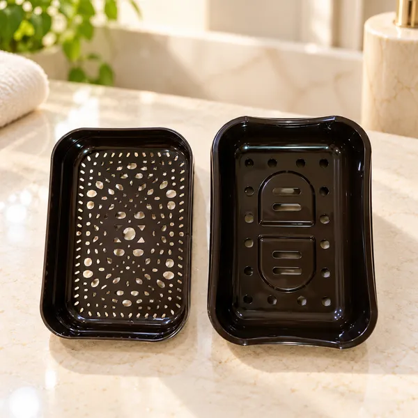 Brown_Plastic_Soap_Dish_For_Home_And_Kitchen_Pack_Of_4