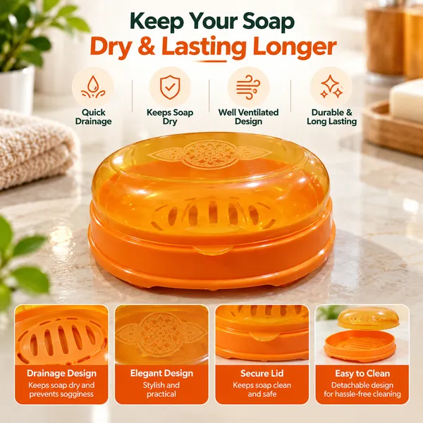 Orange_Plastic_Soap_Dish_For_Home_And_Kitchen_Pack_Of_2