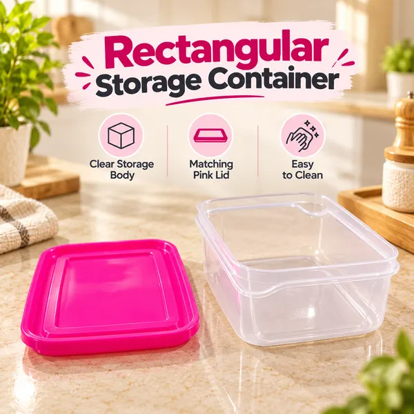 Pink_Plastic_Food_Storage_Container_For_Home_And_Kitchen_Pack_Of_3