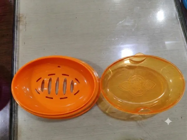 Orange_And_Blue_Plastic_Soap_Dish_For_Home_And_Kitchen_Pack_Of_6