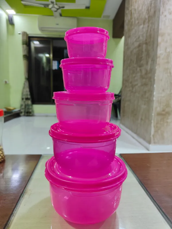 Transparent_And_Pink_Plastic_Food_Storage_Container_Set_For_Home_And_Kitchen_Pack_Of_8