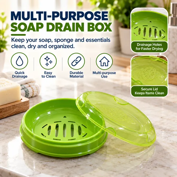 Green_Plastic_Covered_Soap_Dish_For_Home_And_Kitchen_Pack_Of_4