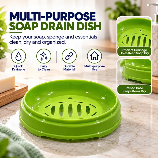 Green_Plastic_Covered_Soap_Dish_For_Home_And_Kitchen_Pack_Of_4