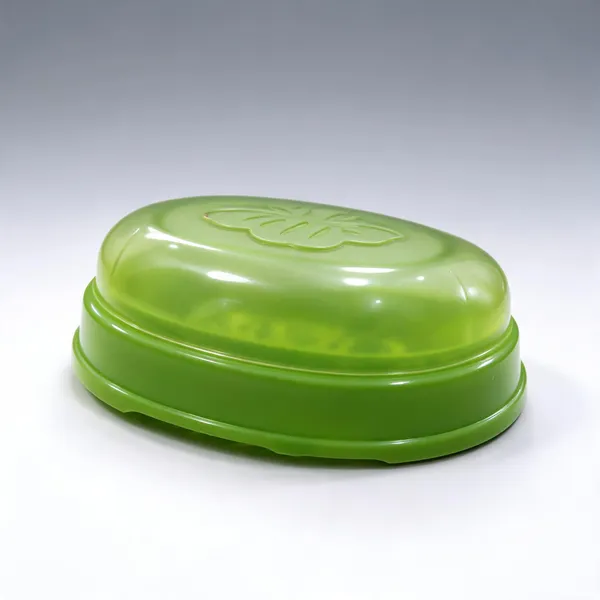 Green_Plastic_Covered_Soap_Dish_For_Home_And_Kitchen_Pack_Of_4