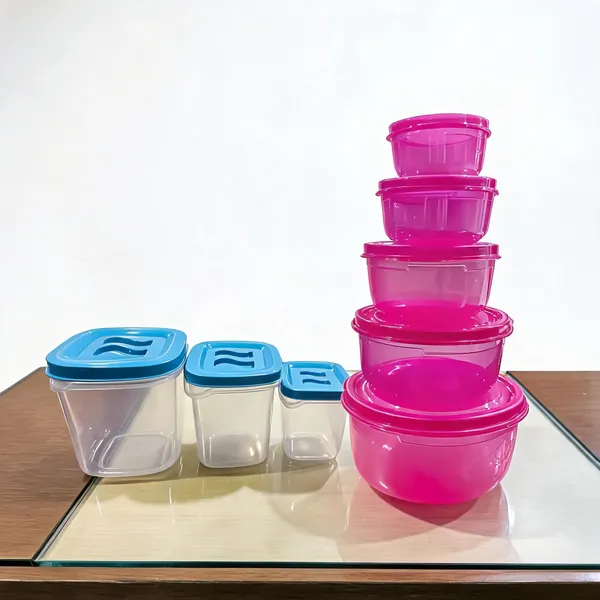 Transparent_And_Pink_Plastic_Food_Storage_Container_Set_For_Home_And_Kitchen_Pack_Of_8