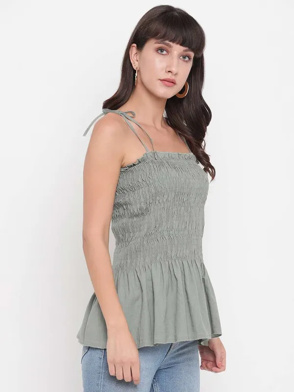 Women_S_Rayon_Solid_Casual_Summer_Style_Tie_Shoulder_Straps_Free_Size_Tank_Top_Pistachio