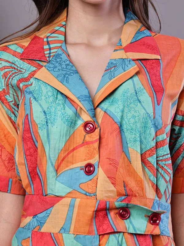 Women_S_Tropical_Print_Button_Down_Cotton_Midi_Dress