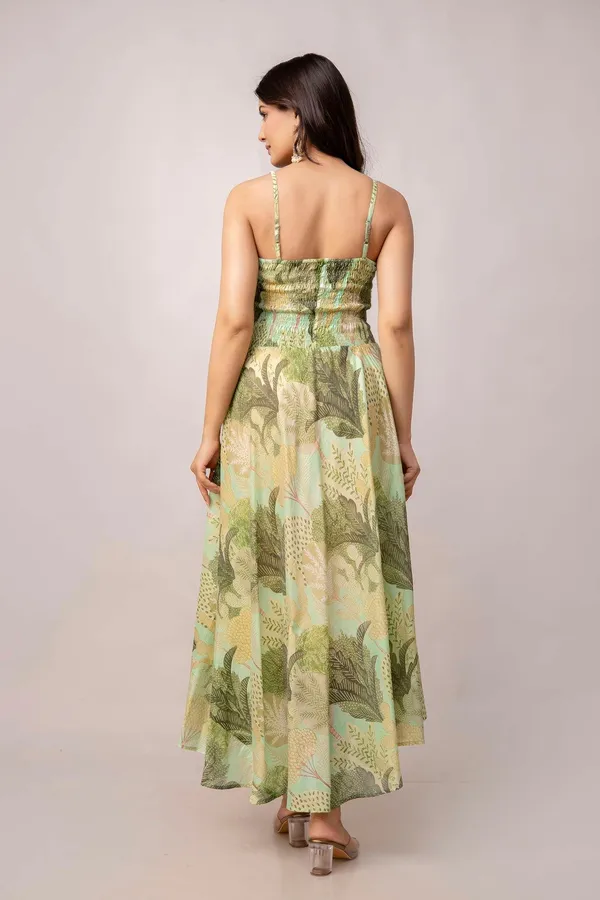 Women_S_Silk_Printed_Shoulder_Straps_Sleeveless_Anarkali_Gown_Drees_Green