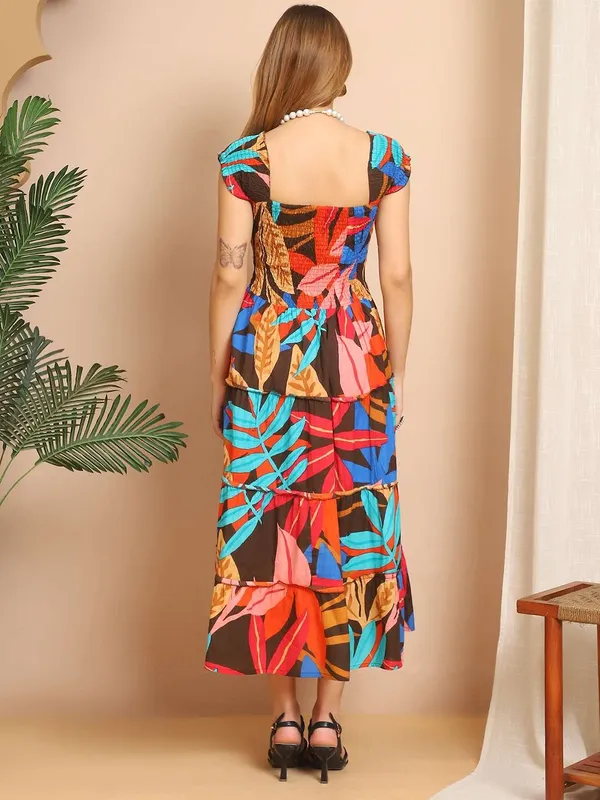 Women_S_Viscos_Rayon_Printed_Off_Shoulder_Midi_Dress_For_Summer_And_Casual_Wear_Multti_Color1