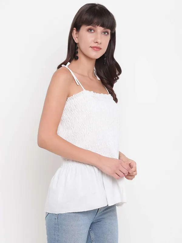Women_S_Rayon_Solid_Casual_Summer_Style_Tie_Shoulder_Straps_Free_Size_Tank_Top_White