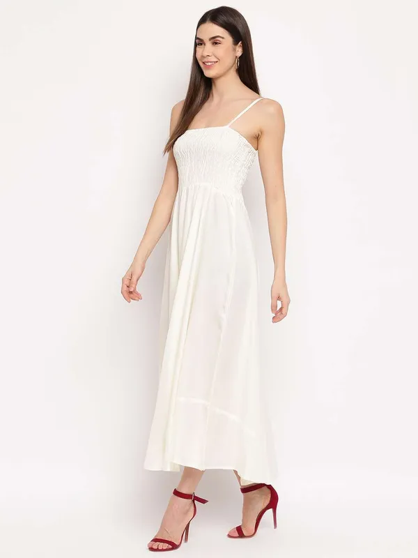 Women_S_Viscose_Rayon_Solid_Shoulder_Straps_Sleeveless_Flared_Gown_Drees_Cream