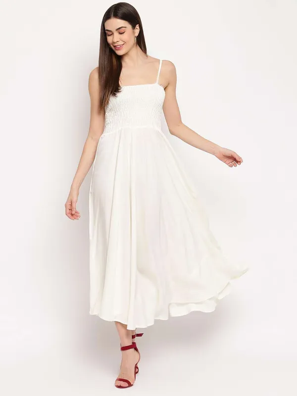 Women_S_Viscose_Rayon_Solid_Shoulder_Straps_Sleeveless_Flared_Gown_Drees_Cream